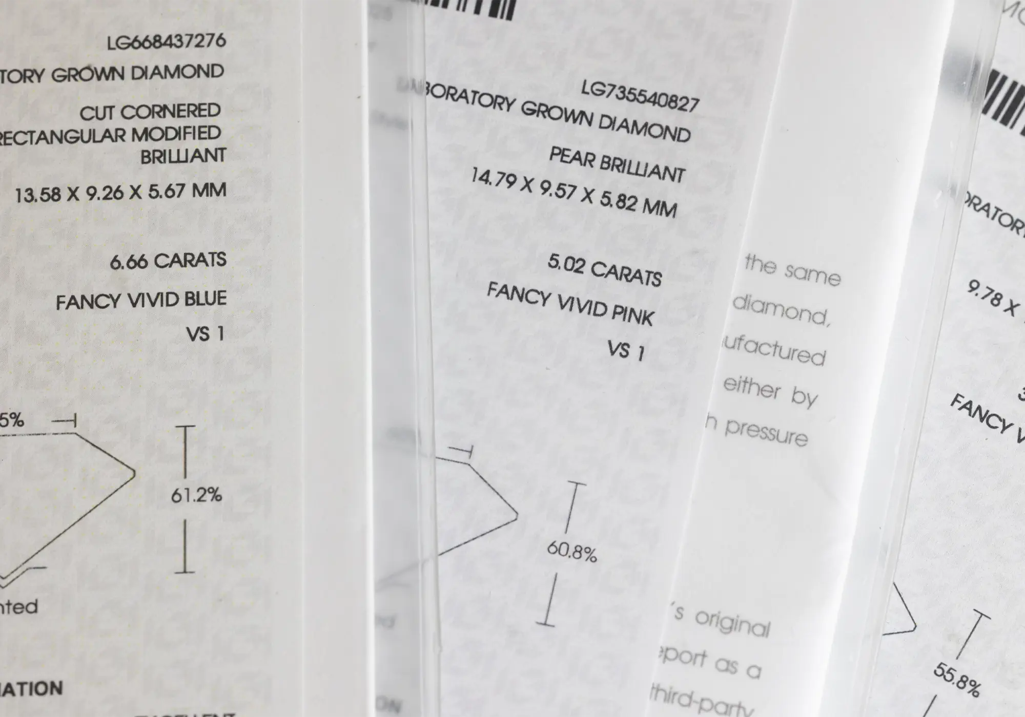 Laboratory Grown Diamond Certificate from IGI content