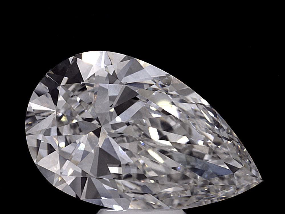 7.5ct F VVS2 Pear Lab Diamond, IGI Certified