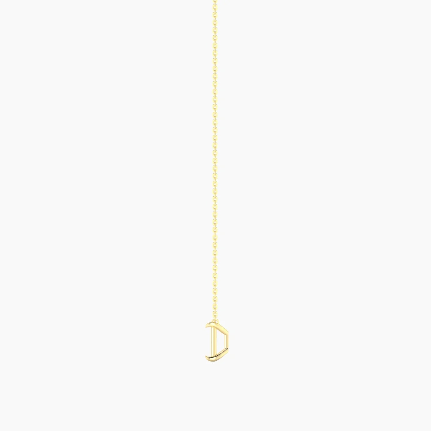 Solitaire | 18k Yellow Gold 3-4.99 ct Radiant Cut Pendant Setting