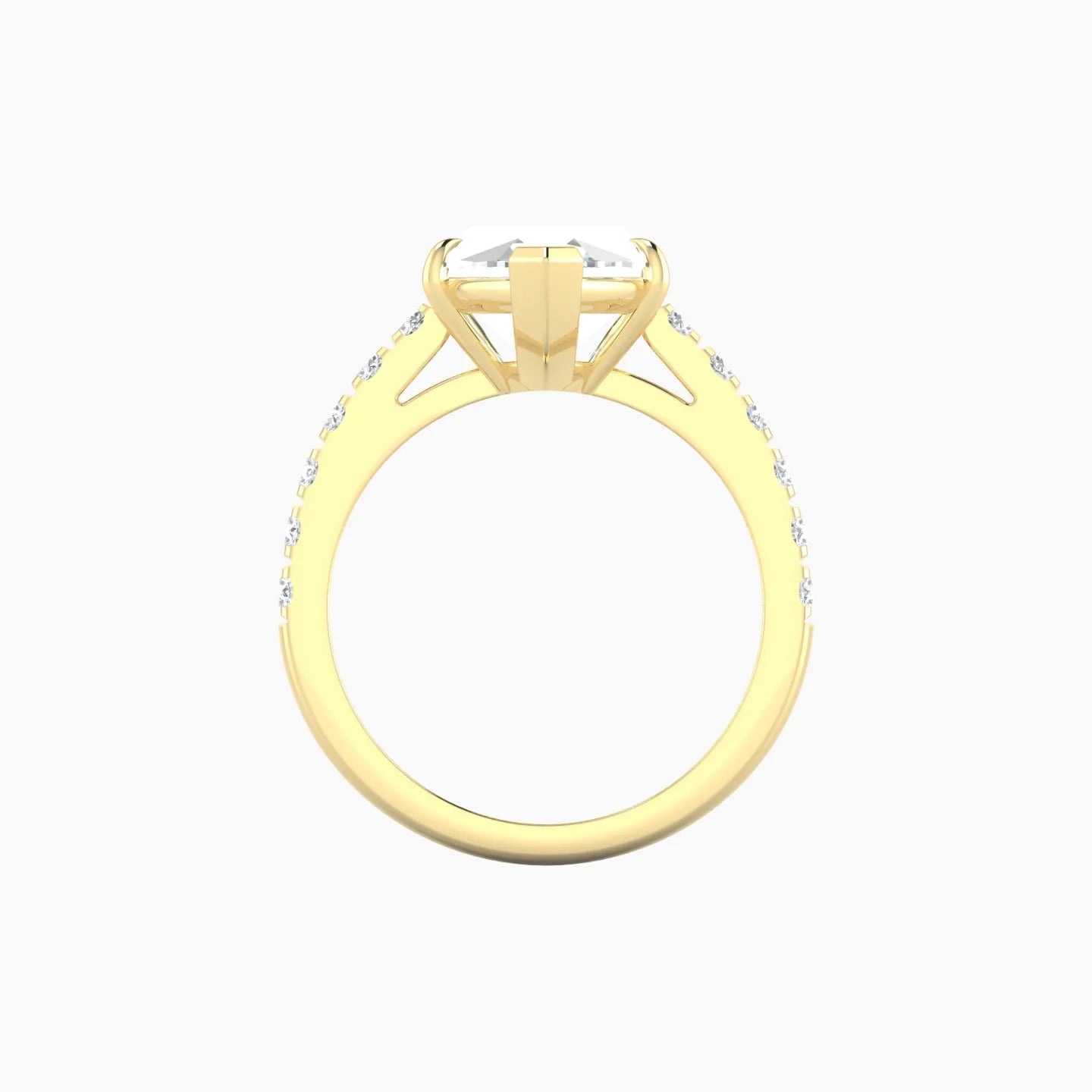 Straight Shank | 18k Yellow Gold 5 ct Marquise Cut Ring