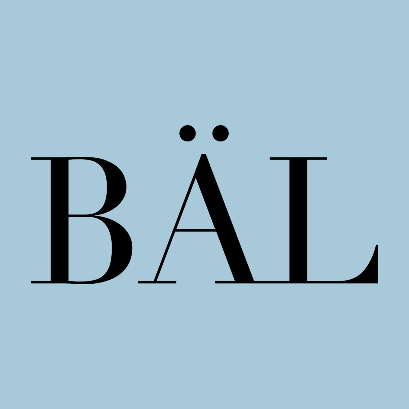 BAL Logo on blue background