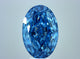 8.11ct Fancy Vivid Blue VS2 Oval Lab Diamond, IGI Certified