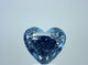 5.13ct Fancy Vivid Blue VS1 Heart Lab Diamond, IGI Certified