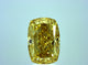 6.55ct Fancy Intense Yellow VS1 Cushion Lab Diamond, IGI Certified