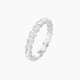 Round Lab Diamond Eternity Ring | 0.10 ct each with shared prongs
