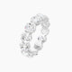Round Lab Diamond Eternity Ring | 0.50 ct each with shared prongs