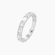 East-West Emerald Lab Diamond Eternity Ring | 0.15 ct each with shared prongs