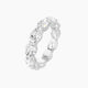 East-West Oval Lab Diamond Eternity Ring | 0.50 ct each with shared prongs