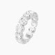Round Lab Diamond Eternity Ring | 0.50 ct each with 4 prongs