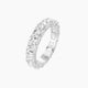 Asscher Lab Diamond Eternity Ring | 0.30 ct each with shared prongs