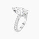 Pear Lab Diamond Ring | Reverse Shank
