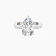 Pear Lab Diamond Ring | Reverse Shank