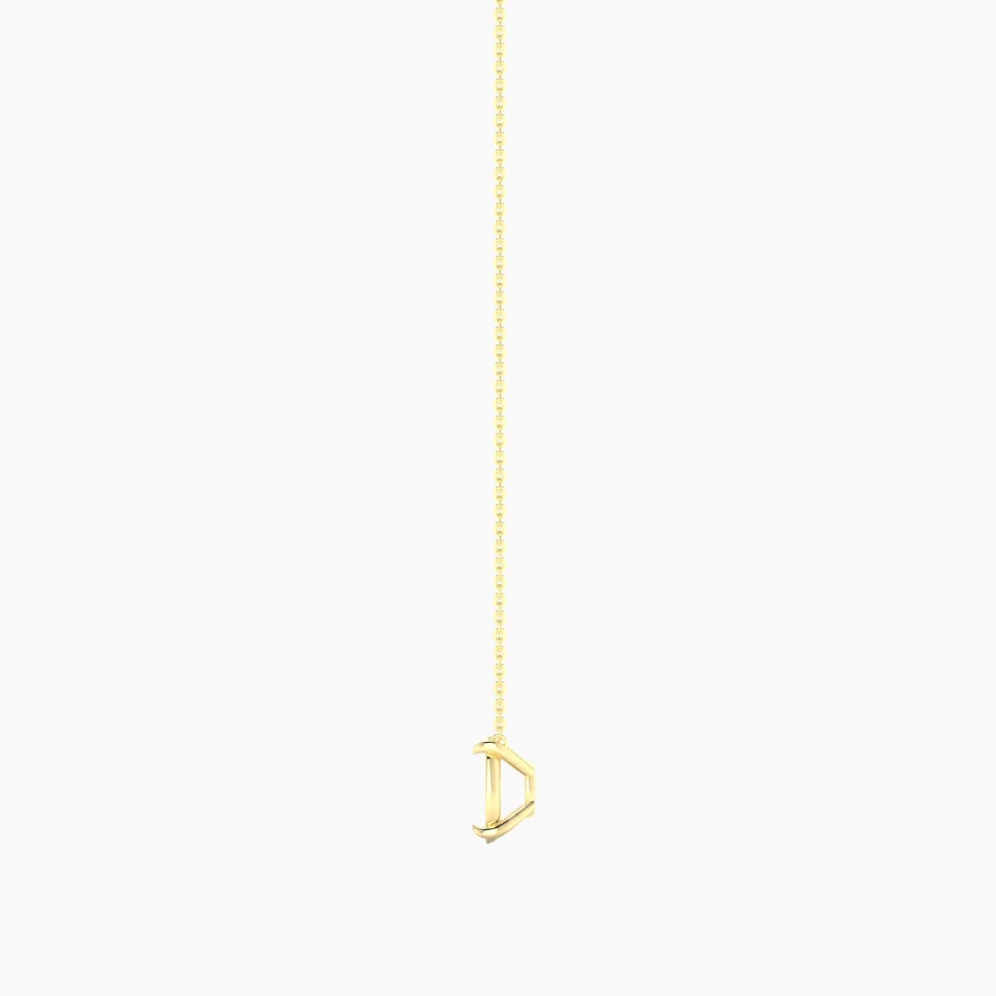 Solitaire | 18k Yellow Gold 5-7.99 ct Cushion Cut Pendant Setting