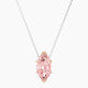 Marquise Pink Lab Diamond Pendant | Solitaire