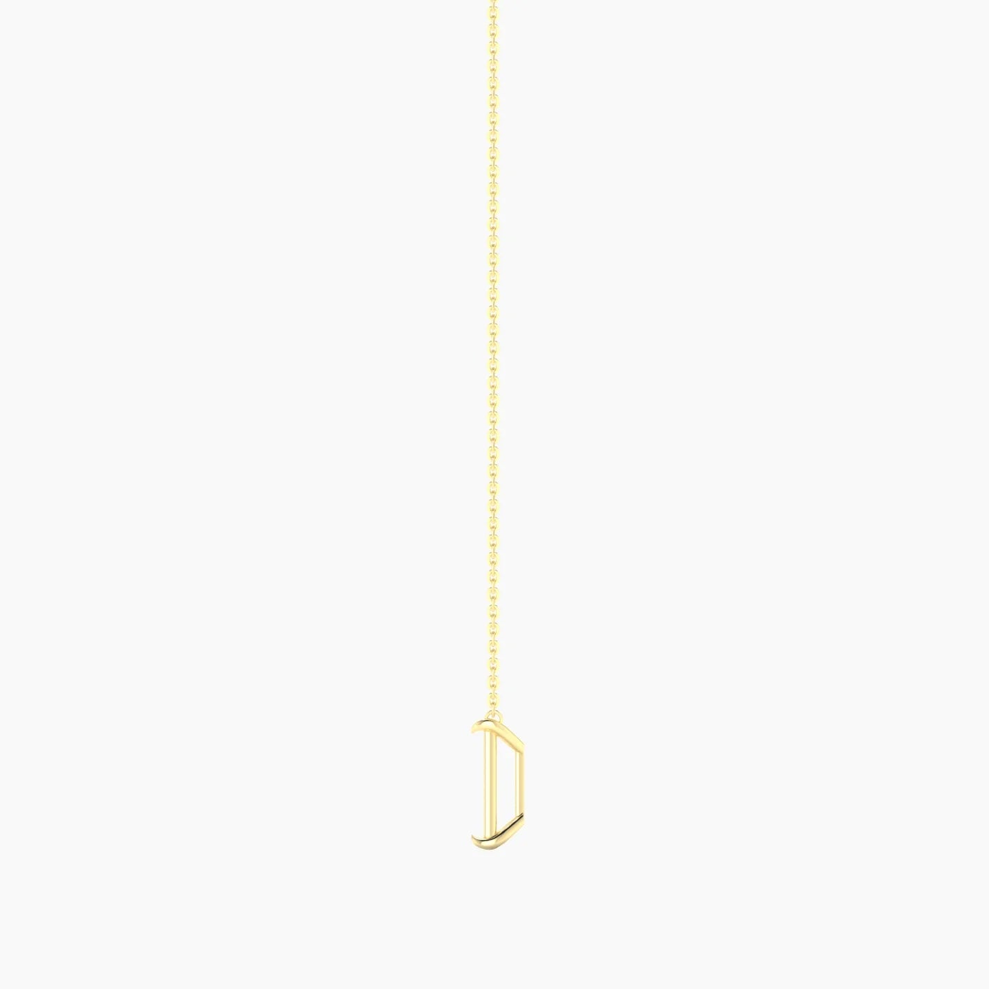 Solitaire | 18k Yellow Gold 3-4.99 ct Radiant Cut Pendant Setting