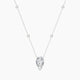 Pear Lab Diamond Pendant | Solitaire with Sautoir