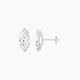 2 ct Marquise White Lab Diamond Stud Earrings | 4 ct total