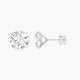 5 ct Round White Lab Diamond Stud Earrings | 10 ct total