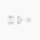 3 ct Emerald White Lab Diamond Stud Earrings | (6 ct total)