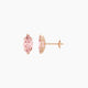 1 ct Marquise Pink Lab Diamond Stud Earrings | (2 ct total)