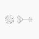 5 ct Round White Lab Diamond Stud Earrings | (10 ct total)